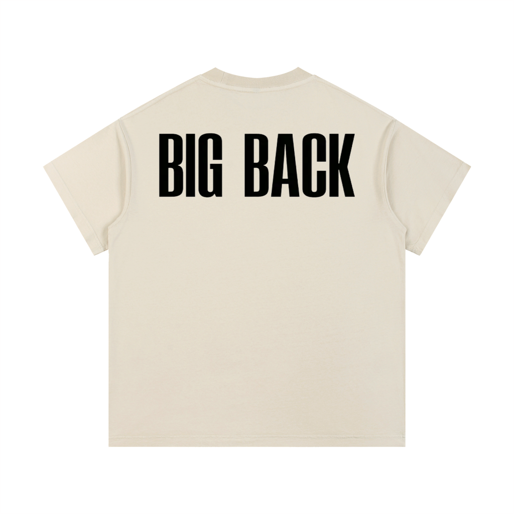 "I'll Spot" Classic BIG BACK Tee in Washed Stone