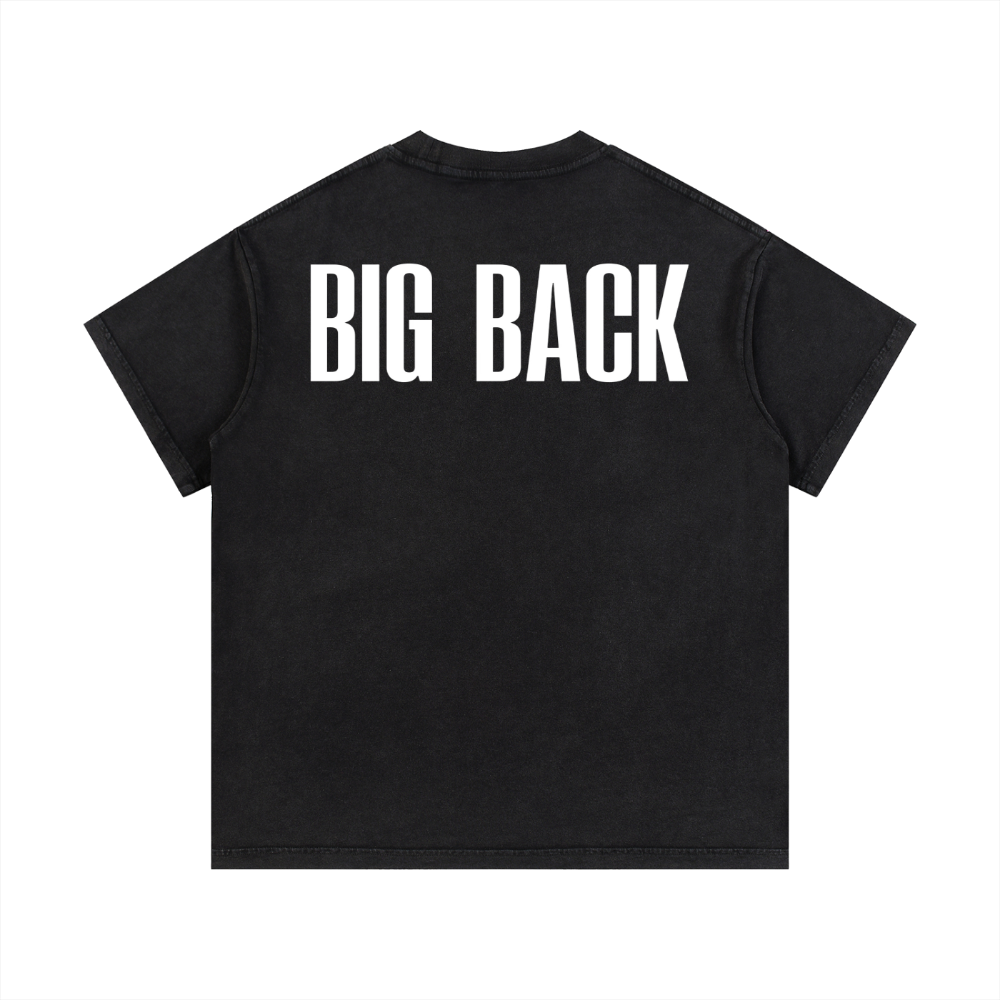 "I'll Spot" Classic BIG BACK Tee in Black